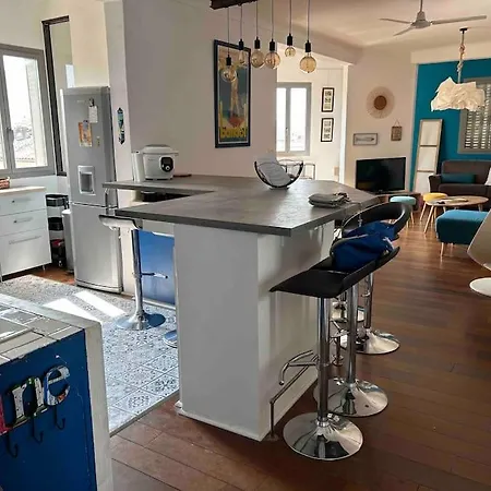 Loft 80m2 Dernier Etage A 100m Plage, Centre, Port Apartman *