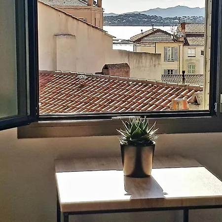 Loft 80m2 Dernier Etage A 100m Plage, Centre, Port Apartamento Bandol
